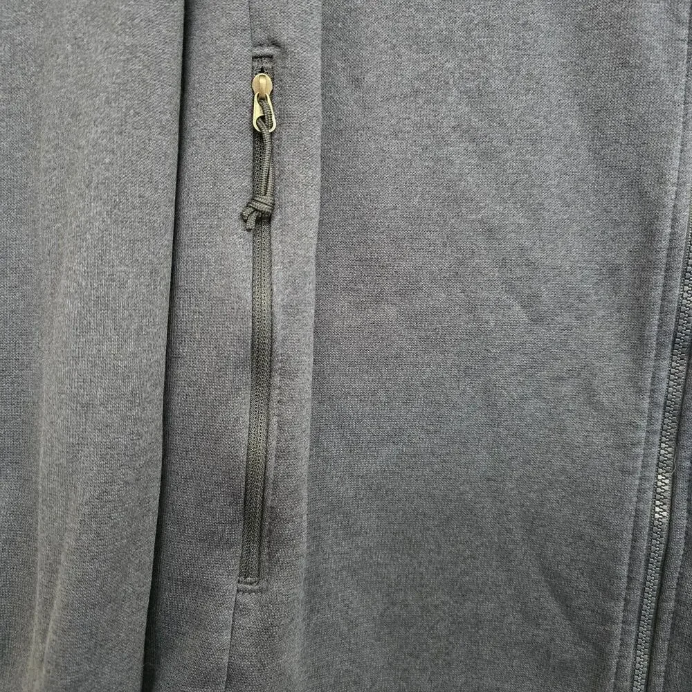 The North Face Men's Fleece Full-Zip Sweatshirt Navy Blue Size Medium